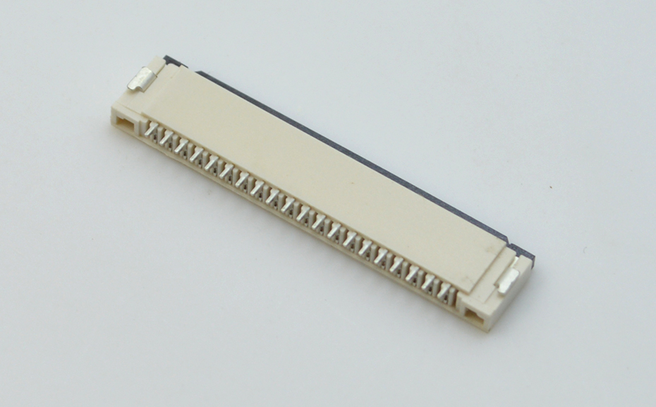 厂家忘忧草视频大全FFC扁平软排线插座1.0mm 16p-30P翻盖式下接SMT座子,忘忧草网站在线免费观看