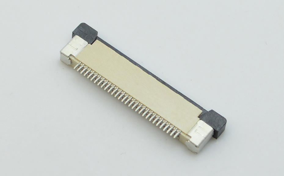 FFC/忘忧草视频大全 软排线插座 0.5mm间距-5P 下接拉锁 5Pin 抽屉式