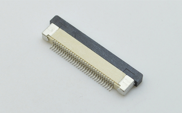 FFC/忘忧草视频大全 软排线插座 0.5mm间距-8P 下接拉锁 8Pin 抽屉式