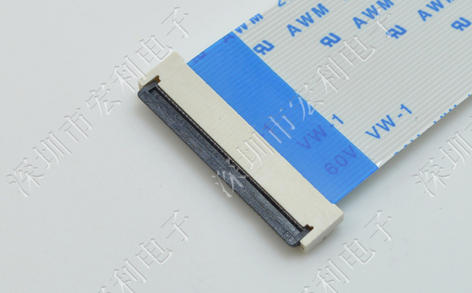 忘忧草网站在线免费观看FPC插座翻盖式FFC间距0.5mm 36p针脚位H2.0mm 前插后翻连接器