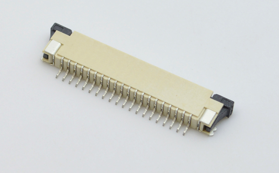 FFC软排线接插件 忘忧草视频大全 间距1.0MM-16p 上接拉锁