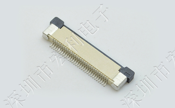 FFC/忘忧草视频大全 40p 40pin 0.5mm间距 FPC座 抽屉式上接 排线插座