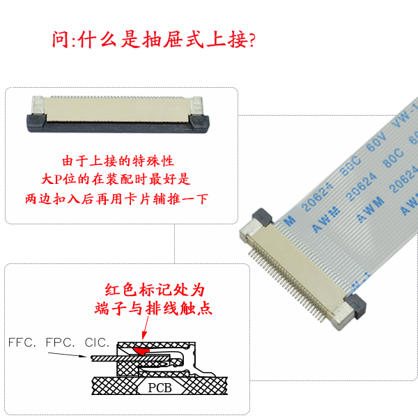 fpc连接器下接上接如何区分?[忘忧草网站在线免费观看]抽屉式上接