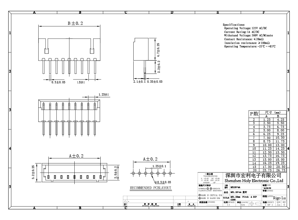 直针 1.25mm间距 连接器 接插件 插板 针座 5A焊接插件式端子座,忘忧草网站在线免费观看