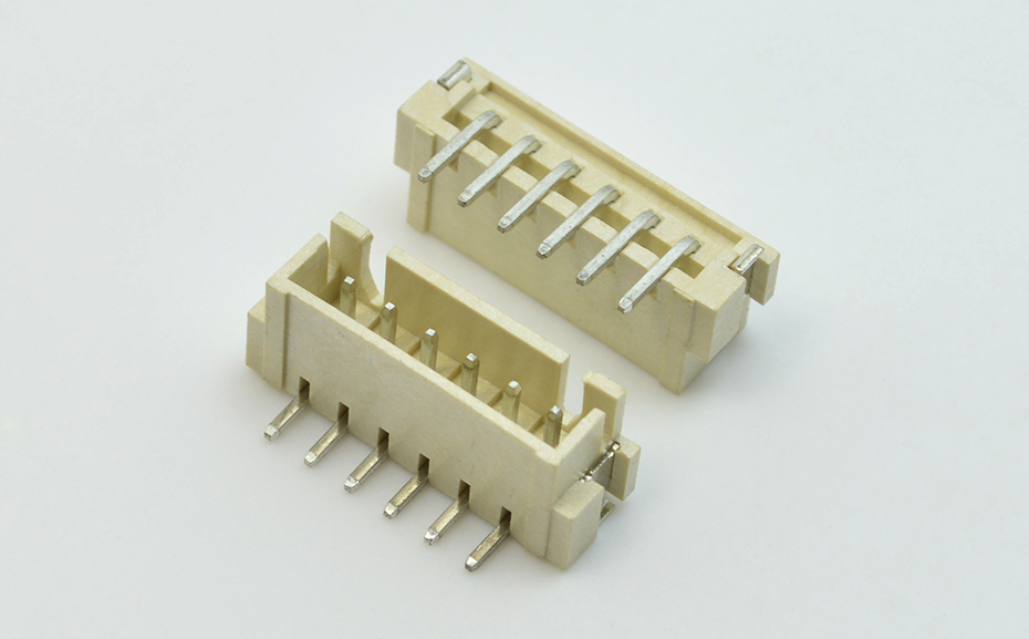 fpc连接器2.54mm线对板插座2P 3P 4P 5P 6P 7P 8P 9P 10P 11P 12P立式插件针座